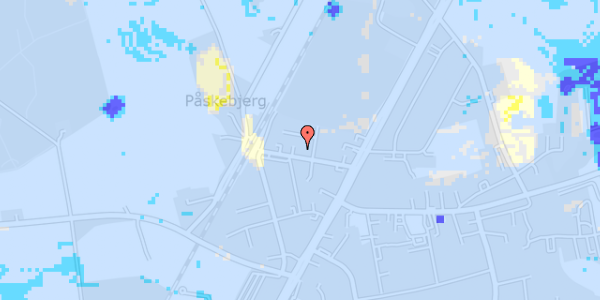 Ekstrem regn på Stationsvej 10, 1. th