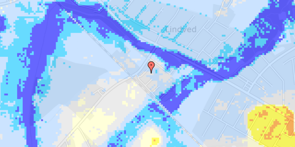 Ekstrem regn på Lindvedhave 25