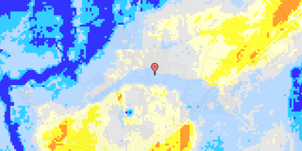 Ekstrem regn på Industrivej 1