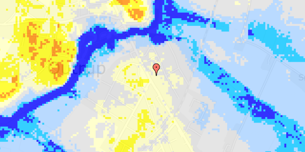 Ekstrem regn på Storegade 30A