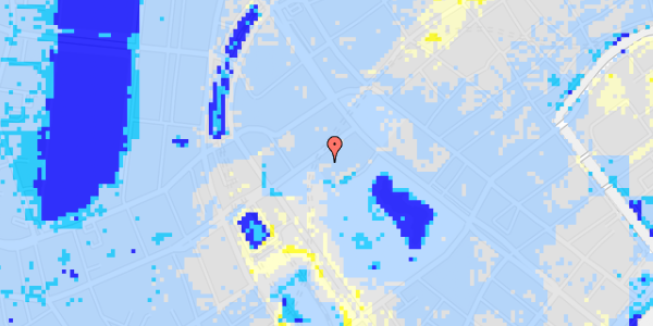 Ekstrem regn på Vesterbrogade 1L, 1. 