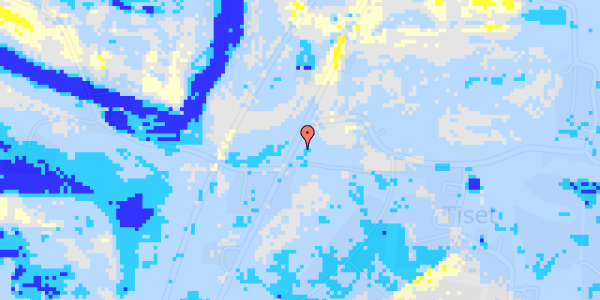 Ekstrem regn på Gammel Horsensvej 73A