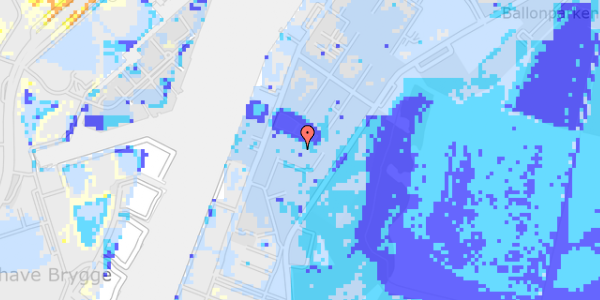 Ekstrem regn på Jens Otto Krags Gade 11, 5. 3