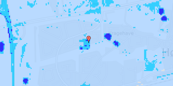 Ekstrem regn på Salvievej 21