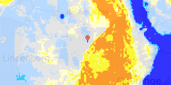 Ekstrem regn på Byager 33