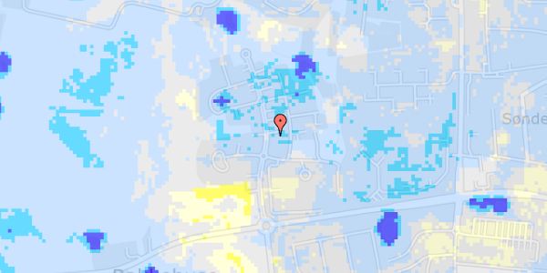 Ekstrem regn på Kristiansminde 18