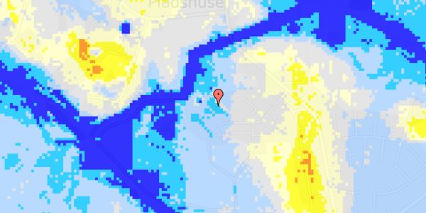 Ekstrem regn på Slettebjergvej 28