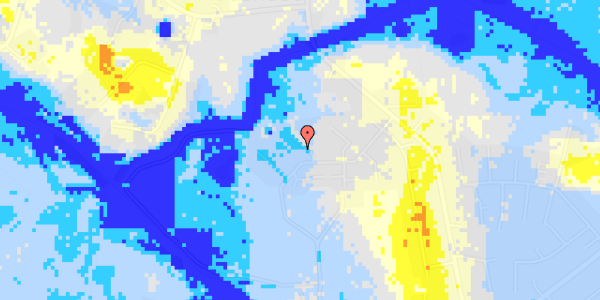 Ekstrem regn på Slettebjergvej 30