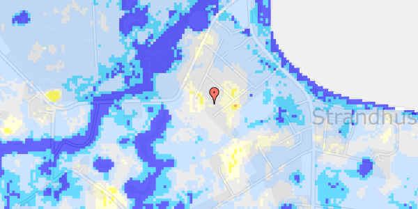 Ekstrem regn på Æble Alle 55