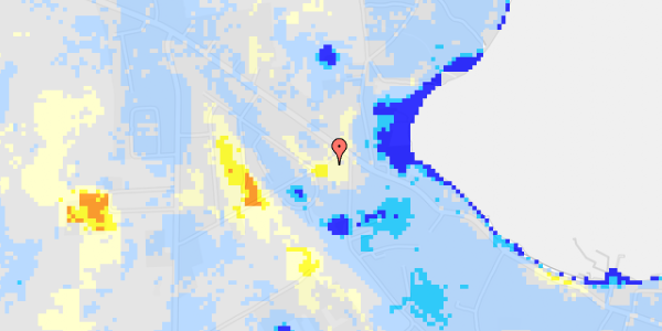 Ekstrem regn på Thorseng 21C