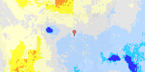 Ekstrem regn på Fyrrelunden 57