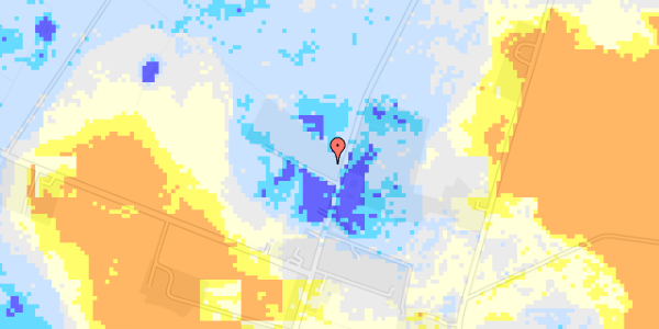 Ekstrem regn på Nørrekær 1