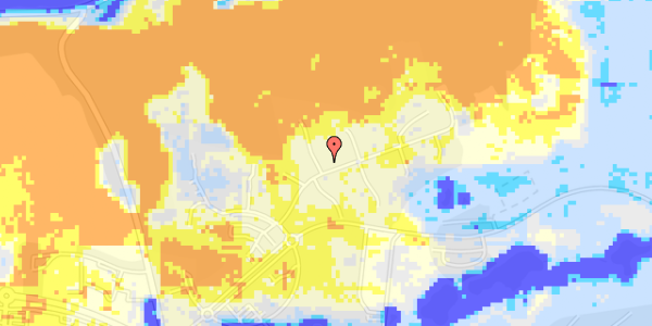 Ekstrem regn på Kildebjerg Skovvej 25