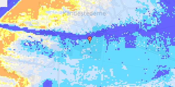 Ekstrem regn på Slettevej 1