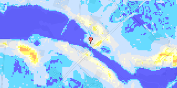 Ekstrem regn på Roskildevej 321B