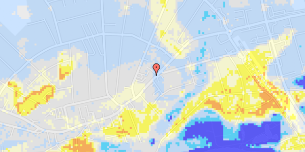 Ekstrem regn på Farum Hovedgade 50A, 1. 