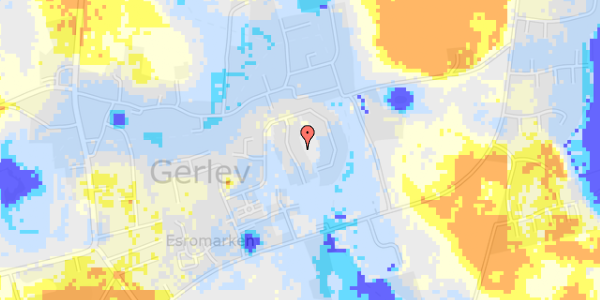 Ekstrem regn på Stenøvej 13