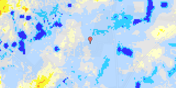 Ekstrem regn på Akelejevej 2