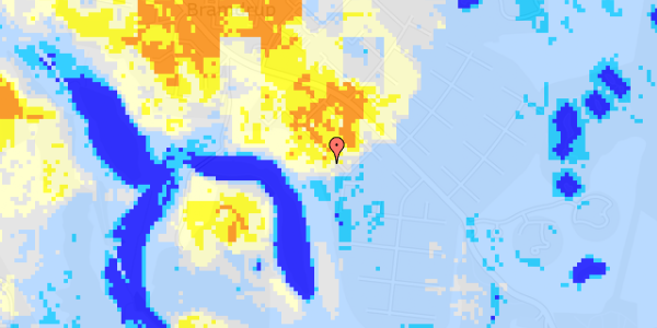 Ekstrem regn på Gyden 20A