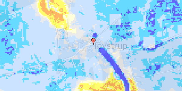 Ekstrem regn på Johannes Jensens Vej 42B