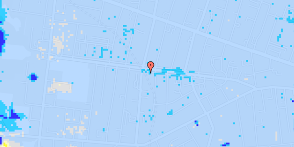 Ekstrem regn på Frederiksberg Alle 41B, st. 2