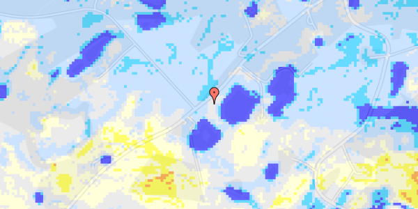 Ekstrem regn på Horsbjergvej 2B