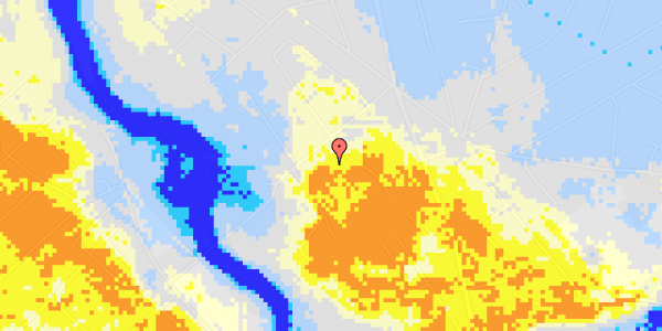 Ekstrem regn på Muldstensvej 21