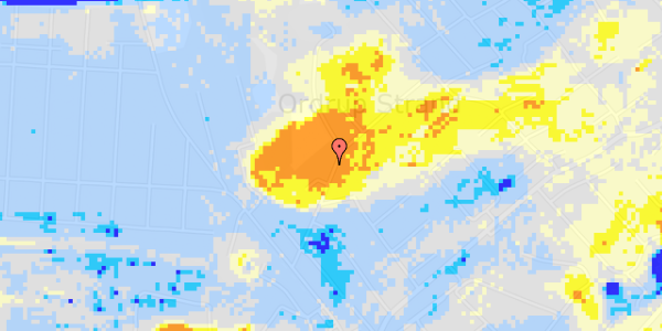 Ekstrem regn på Ribsvej 7B