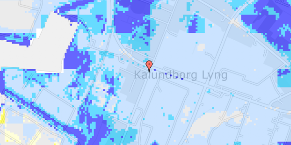 Ekstrem regn på Lerchenborgvej 48A