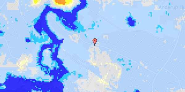 Ekstrem regn på Søhusvej 52