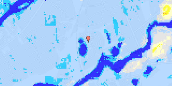 Ekstrem regn på Dybdalgårdvej 95