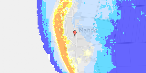 Ekstrem regn på Mandø Byvej 7, st. 1