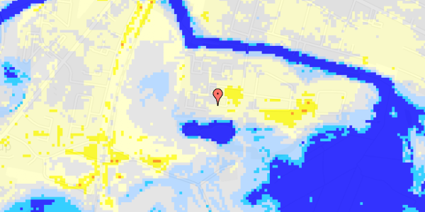 Ekstrem regn på Skovbrynet 38