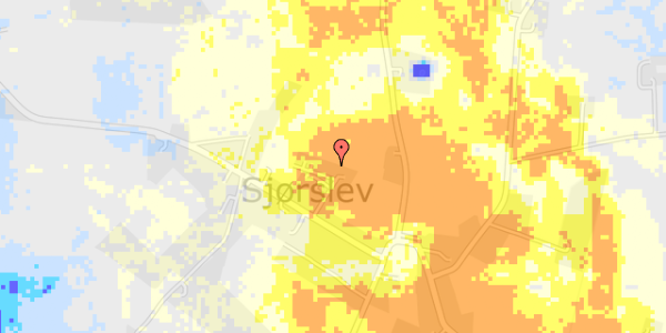 Ekstrem regn på Flamming Mose Vej 16