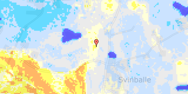 Ekstrem regn på Solhøjvej 9