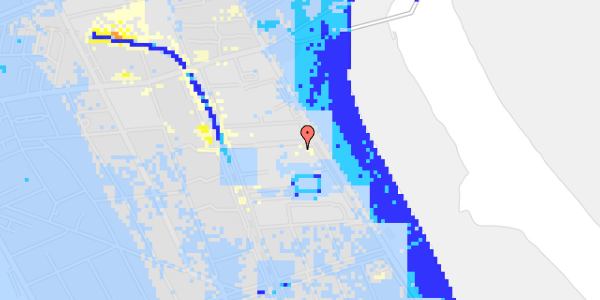 Ekstrem regn på Amager Strandvej 122B, 2. tv