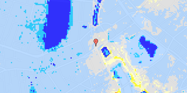 Ekstrem regn på Vesterbrogade 6E