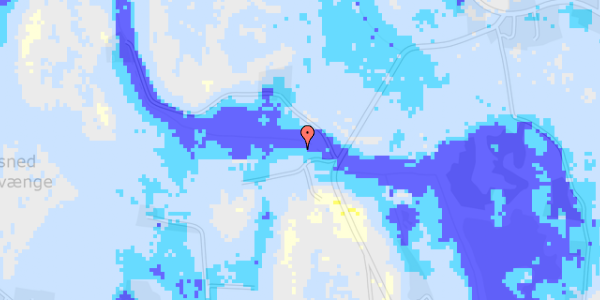 Ekstrem regn på Køllevej 1B