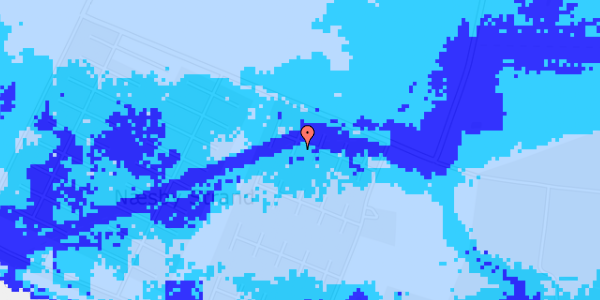 Ekstrem regn på Fortunavej 25