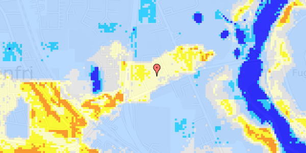 Ekstrem regn på Skovbrynet 31B