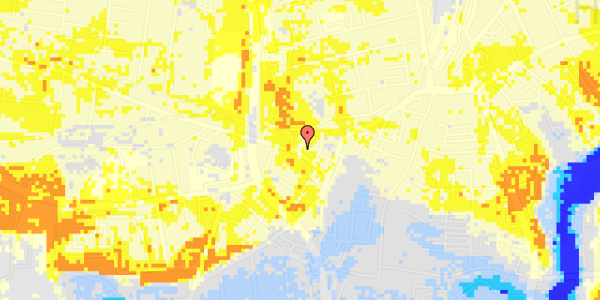 Ekstrem regn på Skolegade 30C