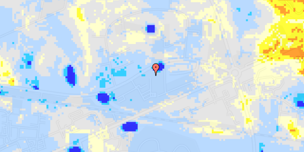 Ekstrem regn på Ndr.Ringgade 70C