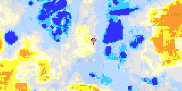 Ekstrem regn på Fasanvej 1A