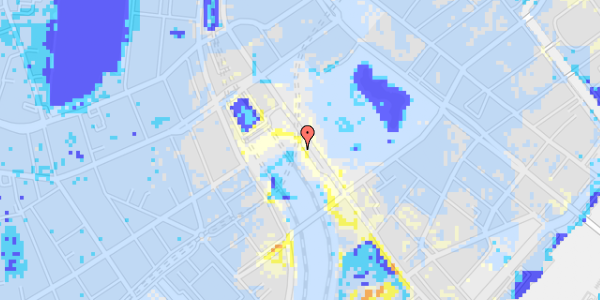 Ekstrem regn på Bernstorffsgade 16, st. 