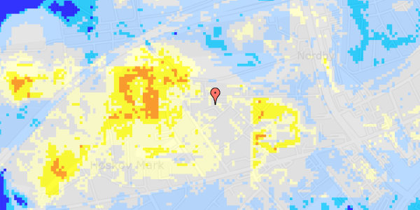 Ekstrem regn på Damagervej 27D, st. 