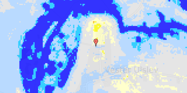 Ekstrem regn på Dalbakkevej 12