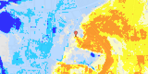 Ekstrem regn på Alexander Foss Gade 12, 3. 7