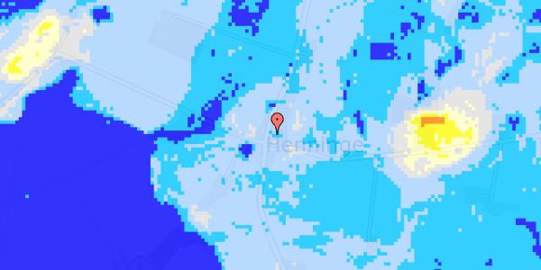 Ekstrem regn på Henninge Nor 500