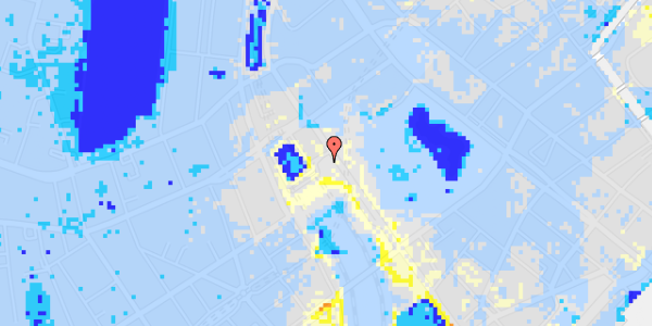 Ekstrem regn på Bernstorffsgade 10