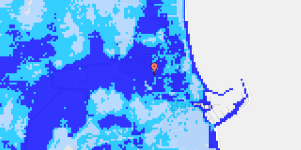 Ekstrem regn på Nylandsvej 11B, 1. th